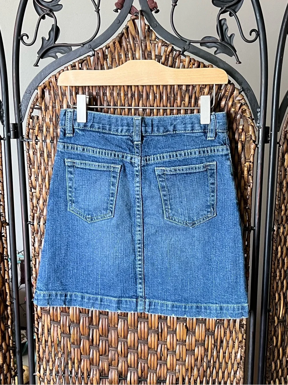 10 Gap Denim Lined Skirt